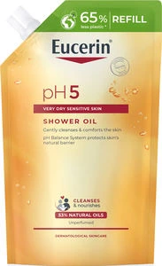 Eucerin pH5 dusjolje uten parfyme refill 400 ml