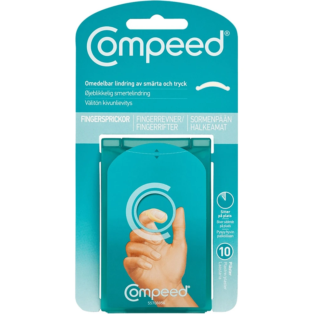 Compeed plaster fingerrifter 10 stk