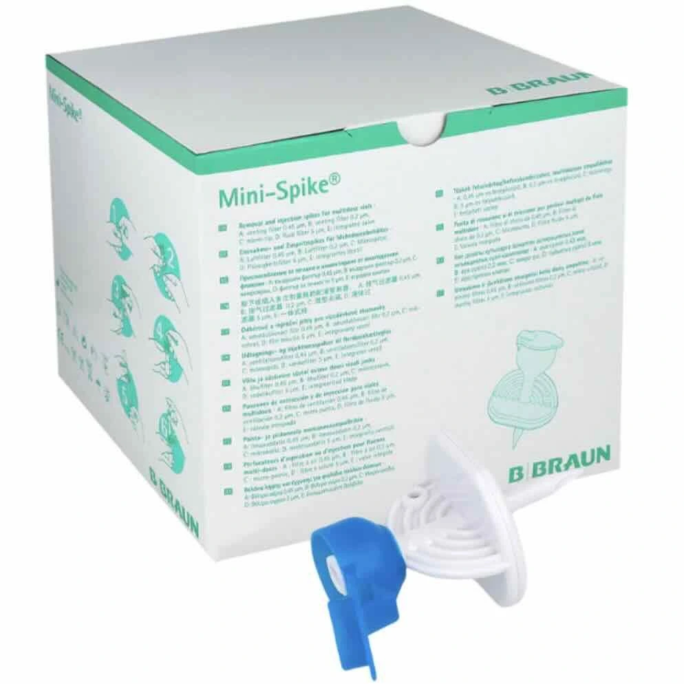 B. Braun Mini-Spike opptrekkskanyle filter 50 stk