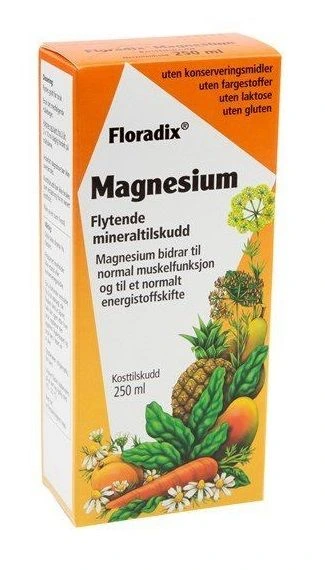 Floradix magnesium mikst oppl 62,5 mg/5 ml