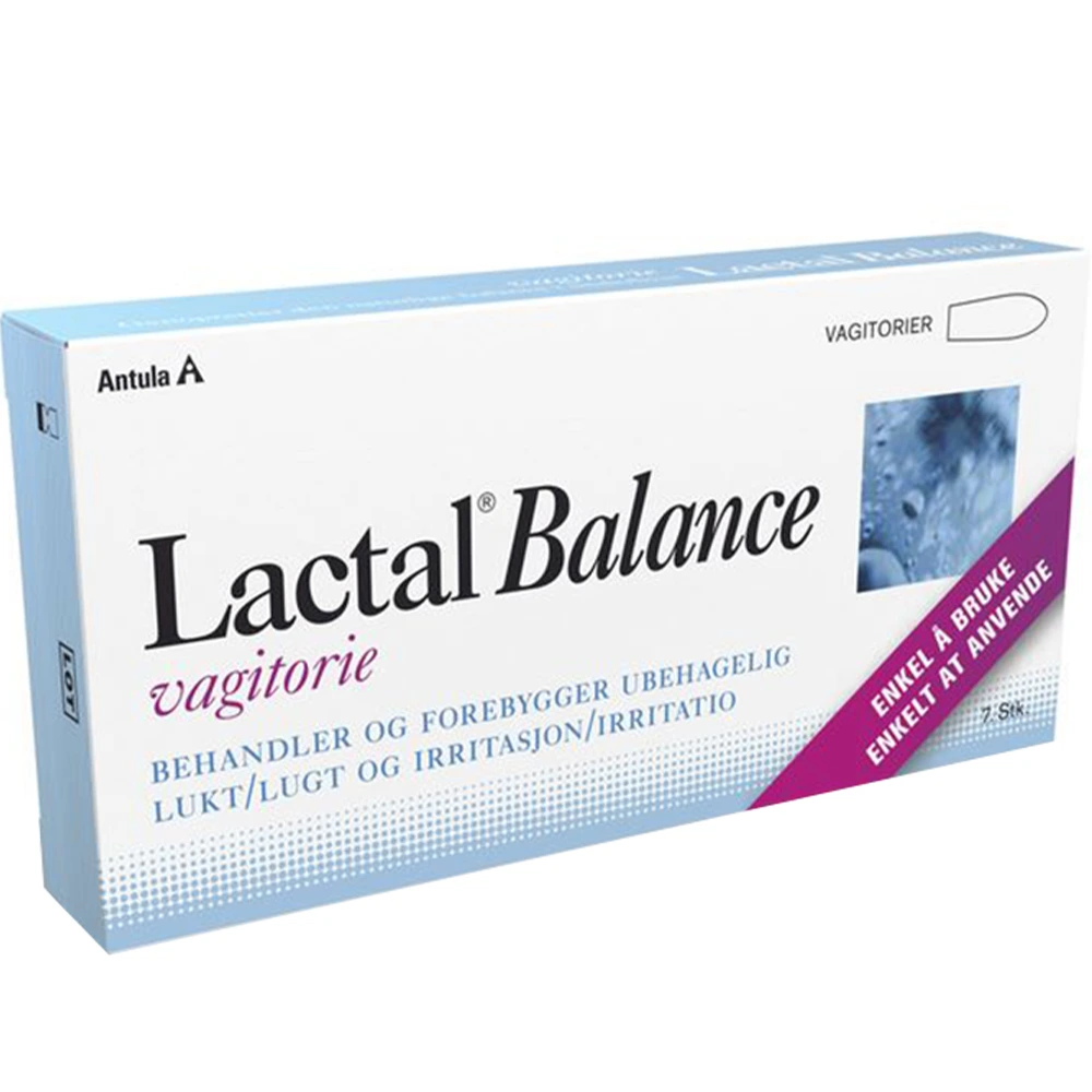 Lactal Balance vagitorier 7 stk