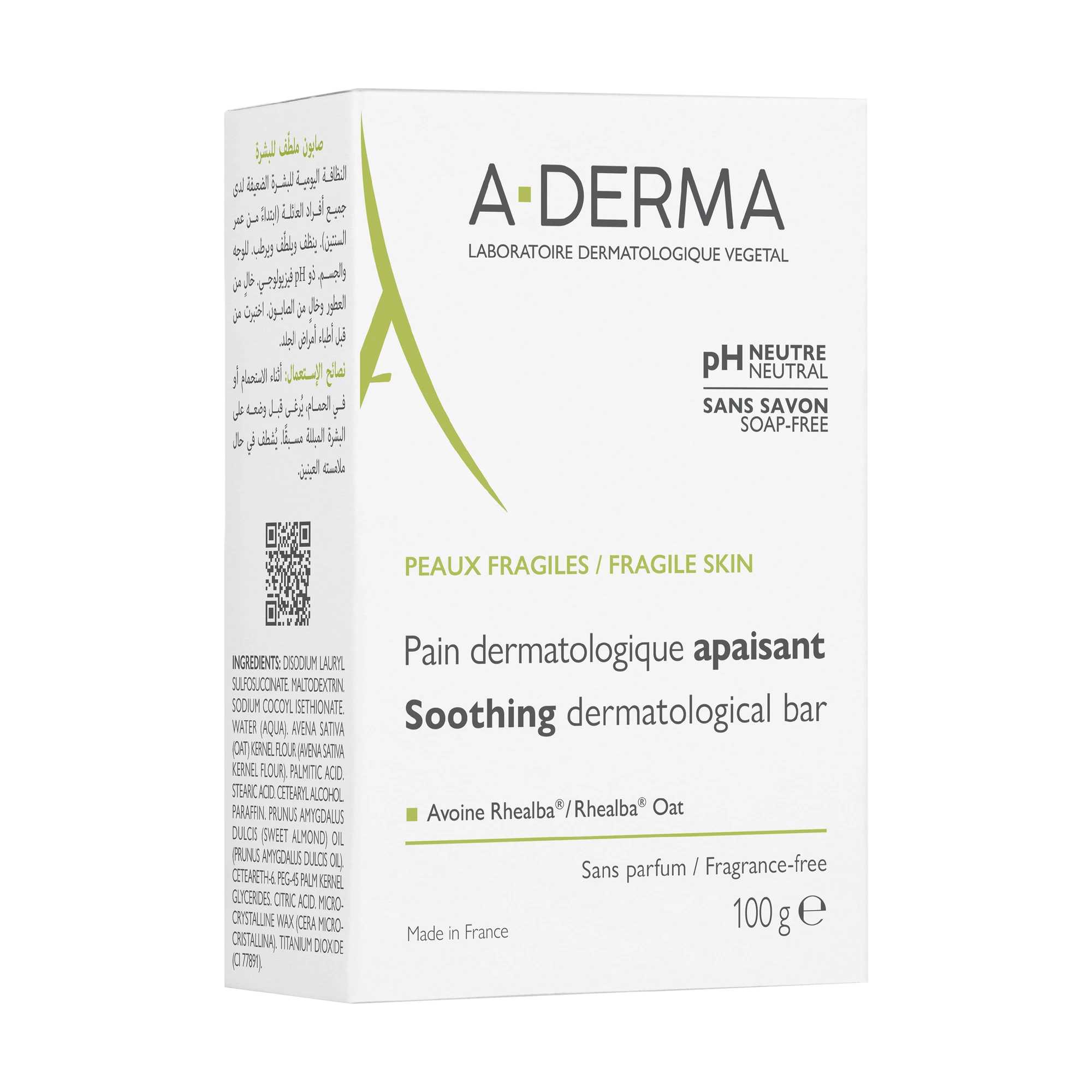 A-Derma cleansing bar 100 g
