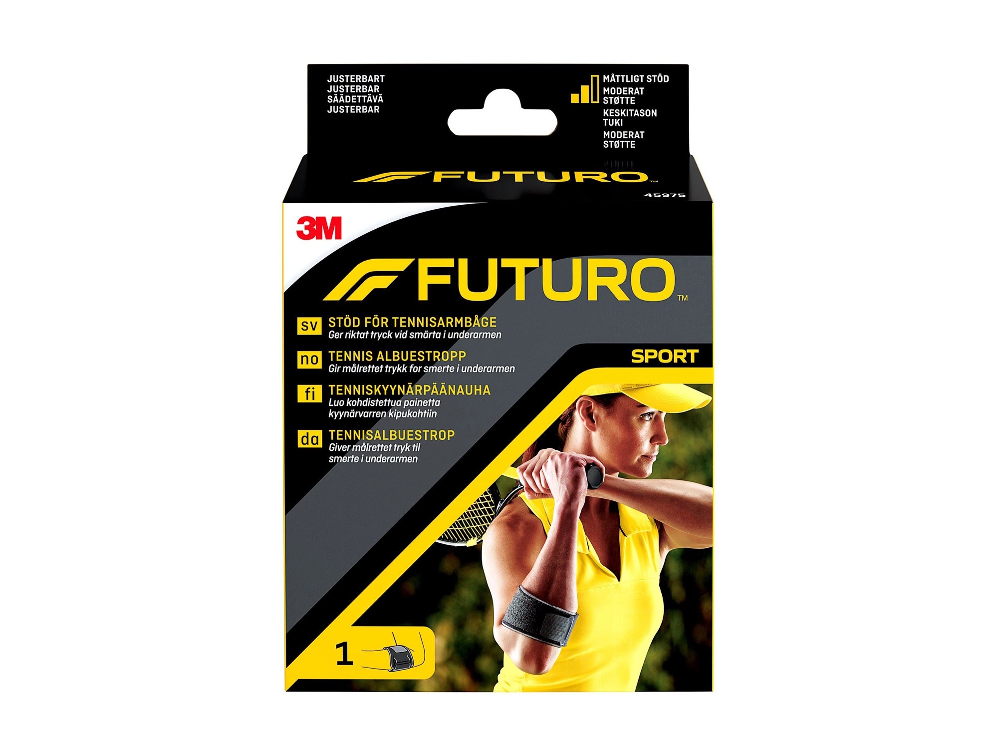 Futuro Tennis albuestropp justerbar 1 stk