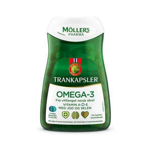 Møllers pharma tran m/jod+selen kaps