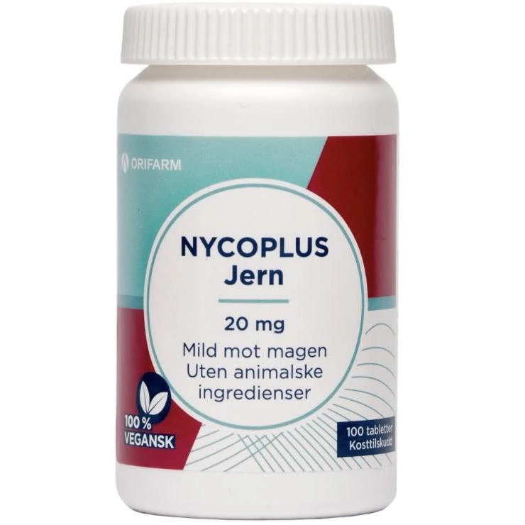 Nycoplus jern tab 20 mg