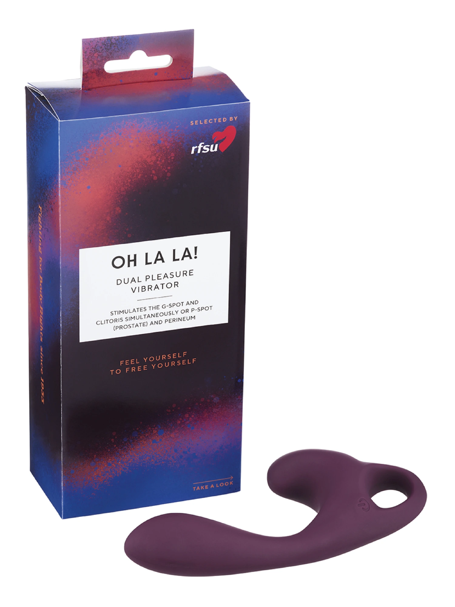 RFSU Oh La La vibrator for dobbel stimulering 1 stk
