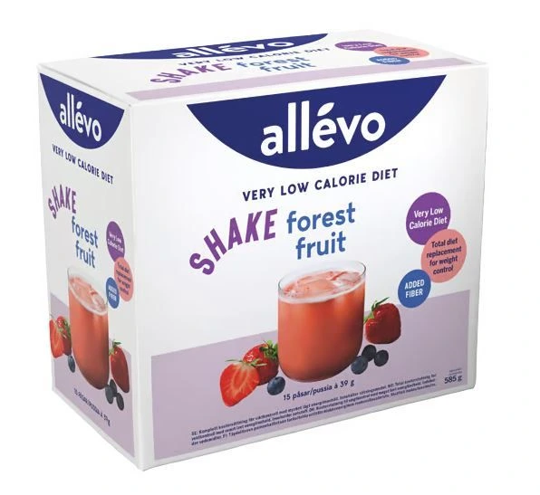Allévo VLCD Shake skogsbær 15x39 g