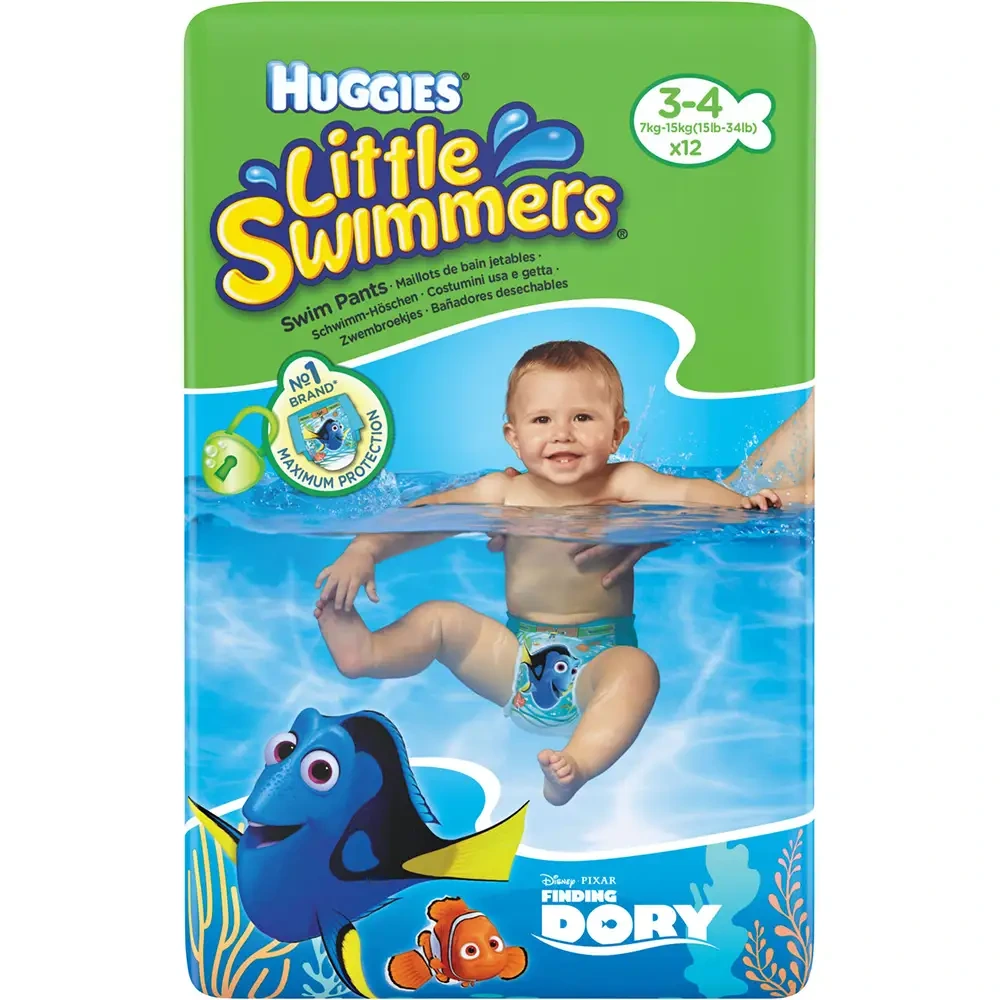 Huggies Little Swimmers svømmebleier 7-15kg 12 stk