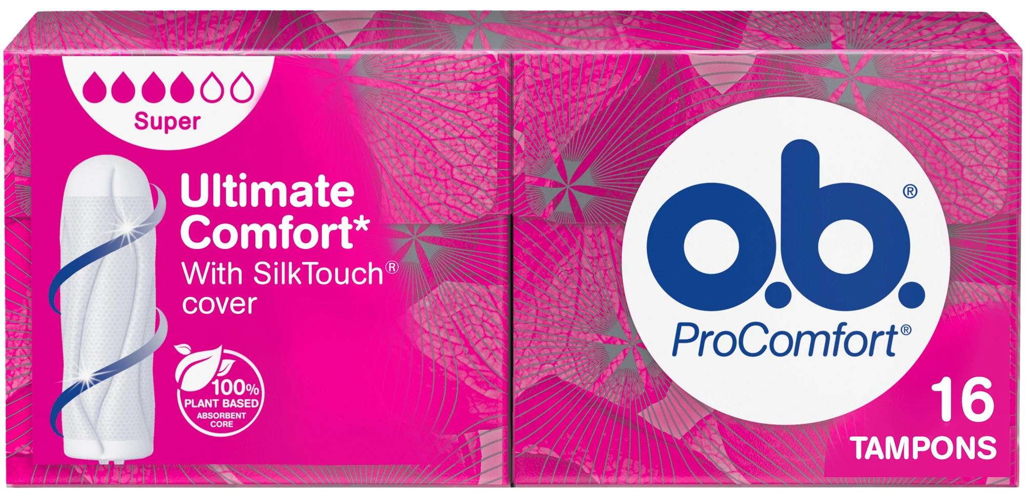 o.b. ProComfort Super tamponger 16 stk