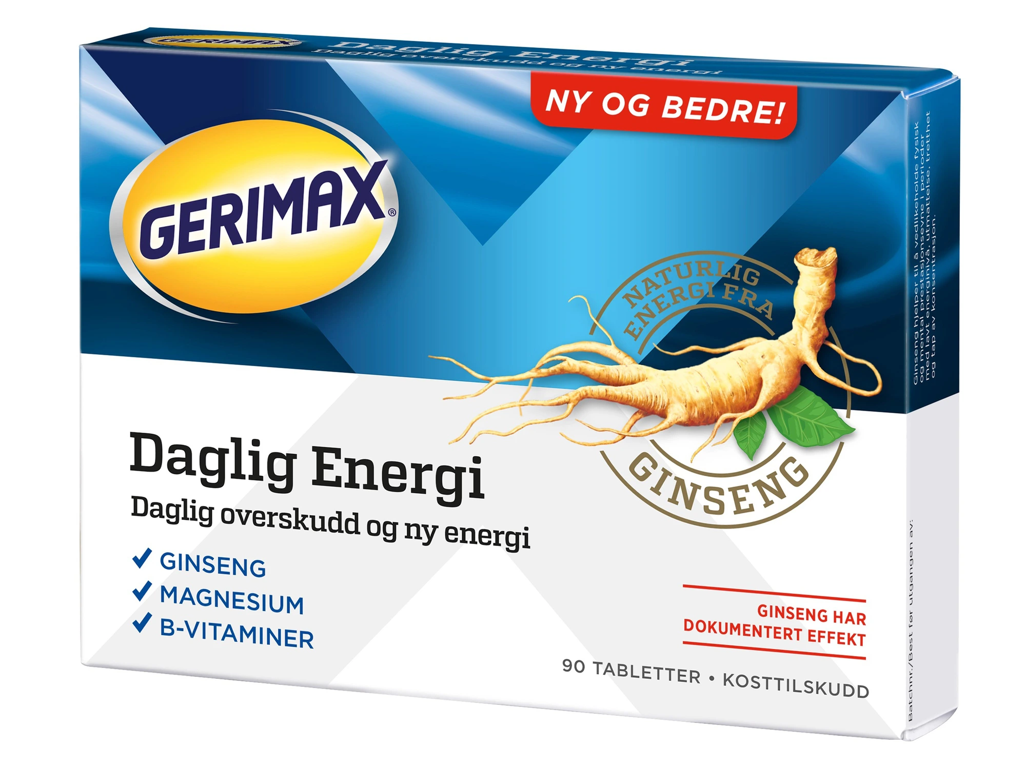 Gerimax daglig energi tab