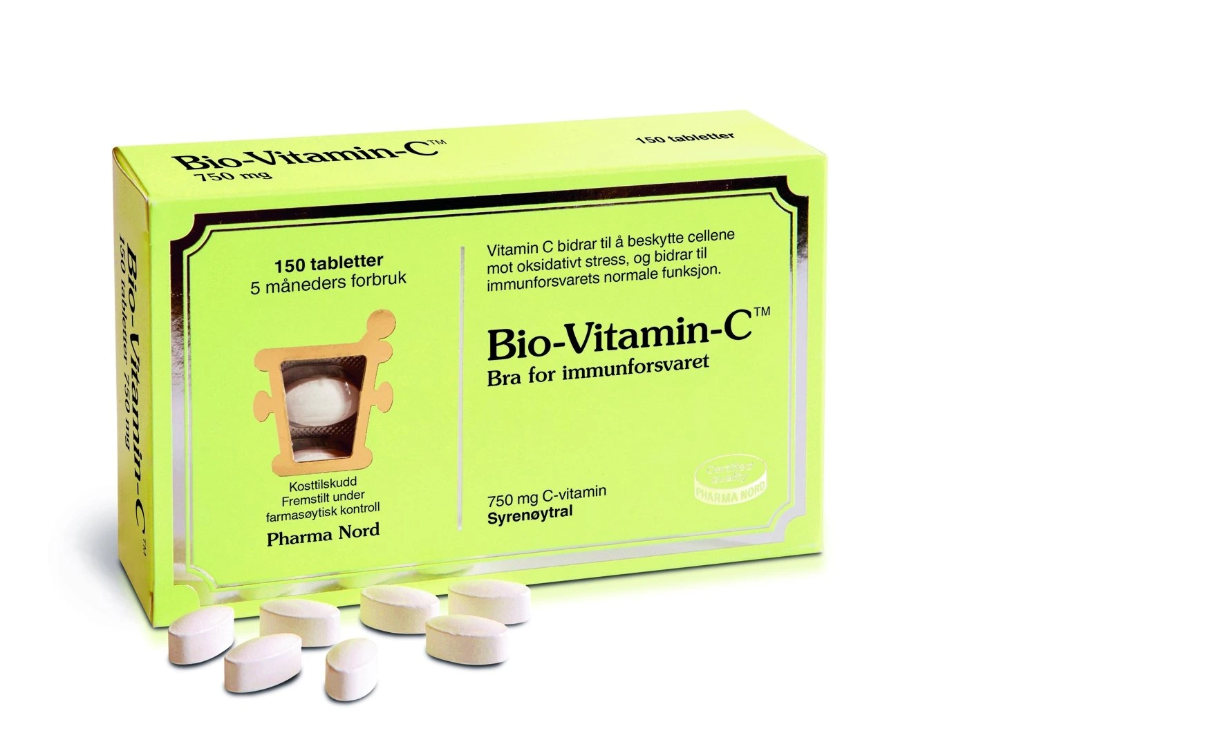 Bio-Vitamin-C tab 750 mg