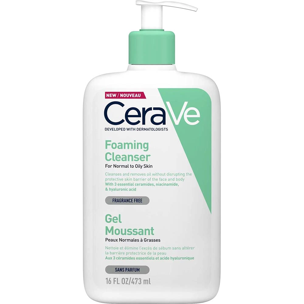 CeraVe Foaming Cleanser, 473 ml