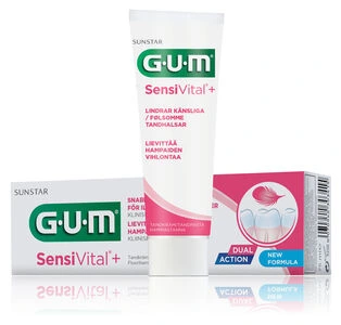 GUM SensiVital+ tannkrem 75 ml