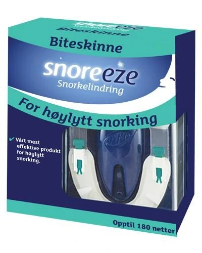 Snoreeze snorkelindring biteskinne 1 stk