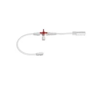 Argon mellomstykke han-3veiskran/funnel 15cm ster 25 stk