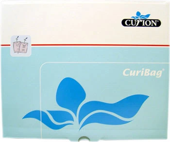 Curion Curibag urinpose grønn 1,5L, 10 cm slange 25 stk
