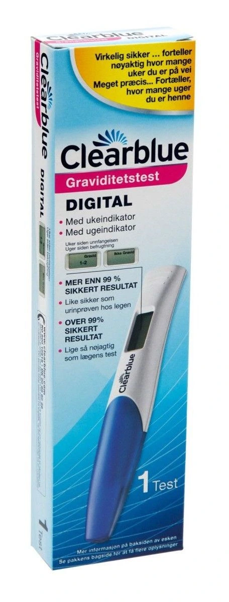 Clearblue digital graviditetstest ukeindikator 1 stk