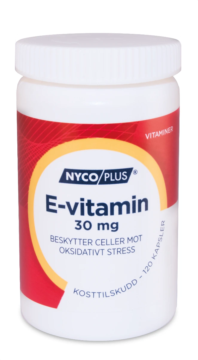 Nycoplus E-vitamin kaps 30 mg