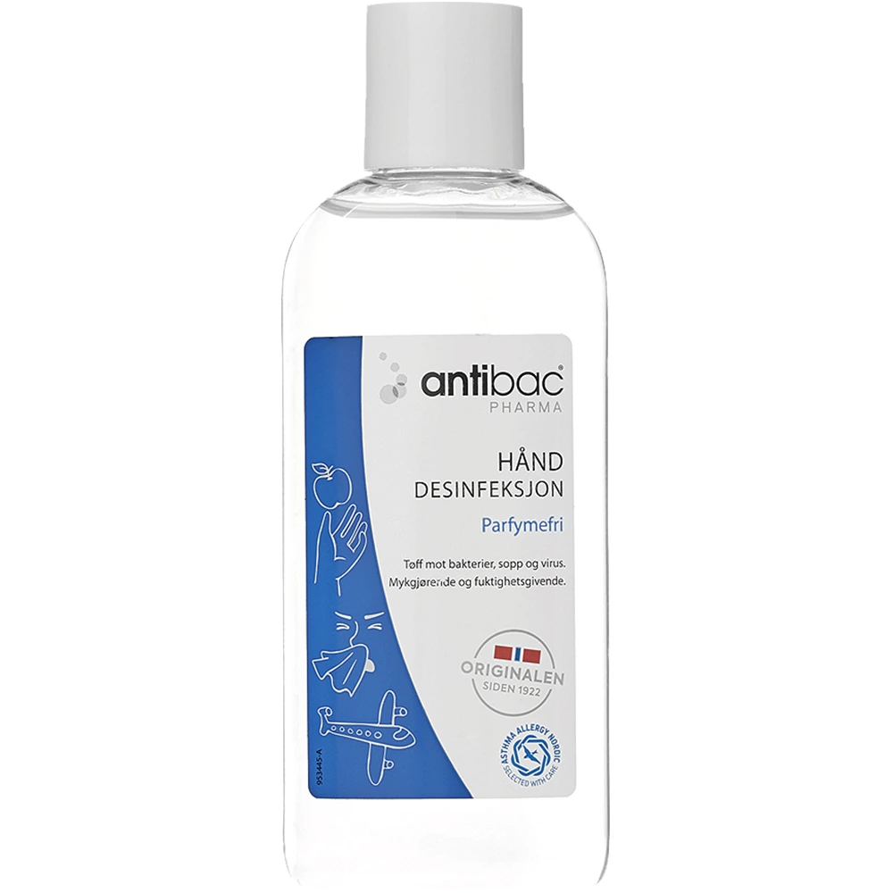 Antibac Pharma 85 % hånddesinfeksjon gel 150 ml