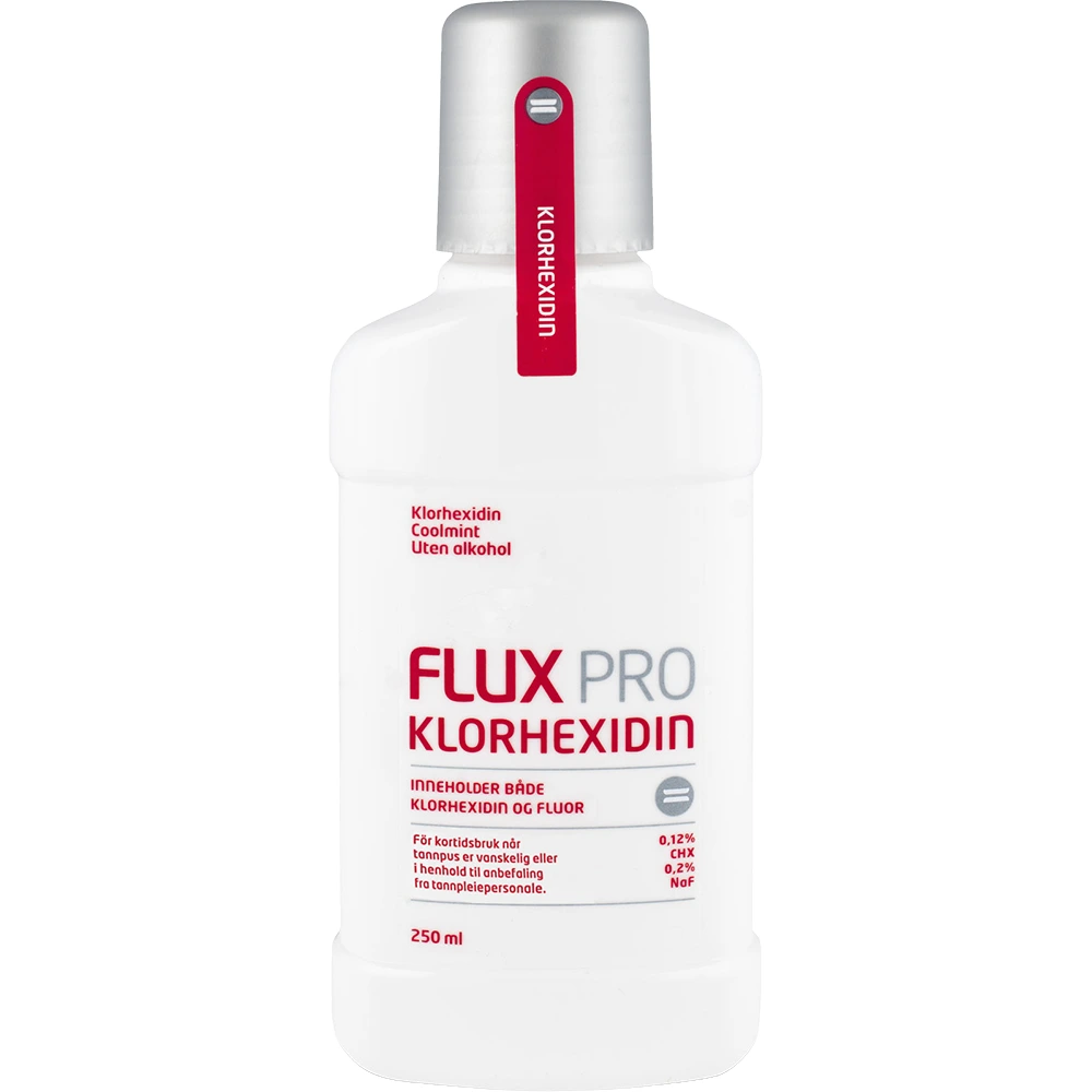 Flux Pro Klorhexidin munnskyll 250 ml