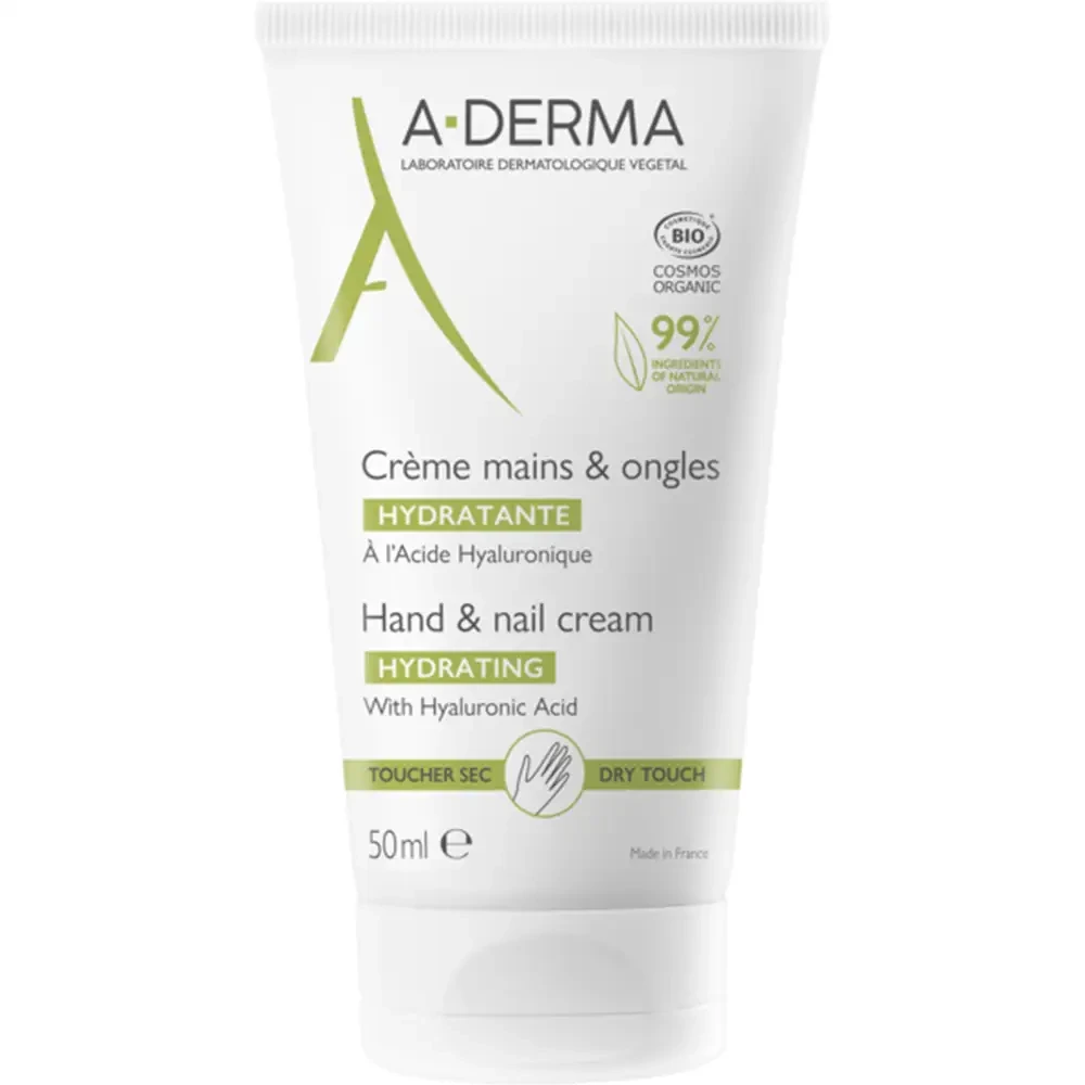 A-Derma hånd- og neglekrem 50 ml