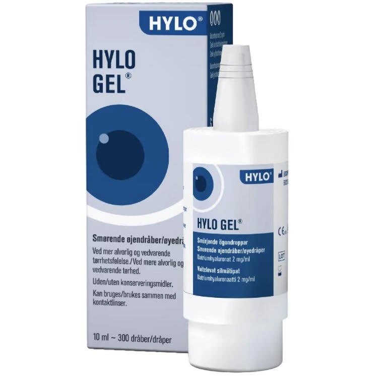 Hylo-Gel øyedråper 10 ml