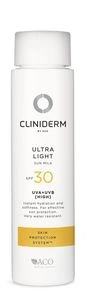 Cliniderm ultra light sun milk spf 30 150 ml