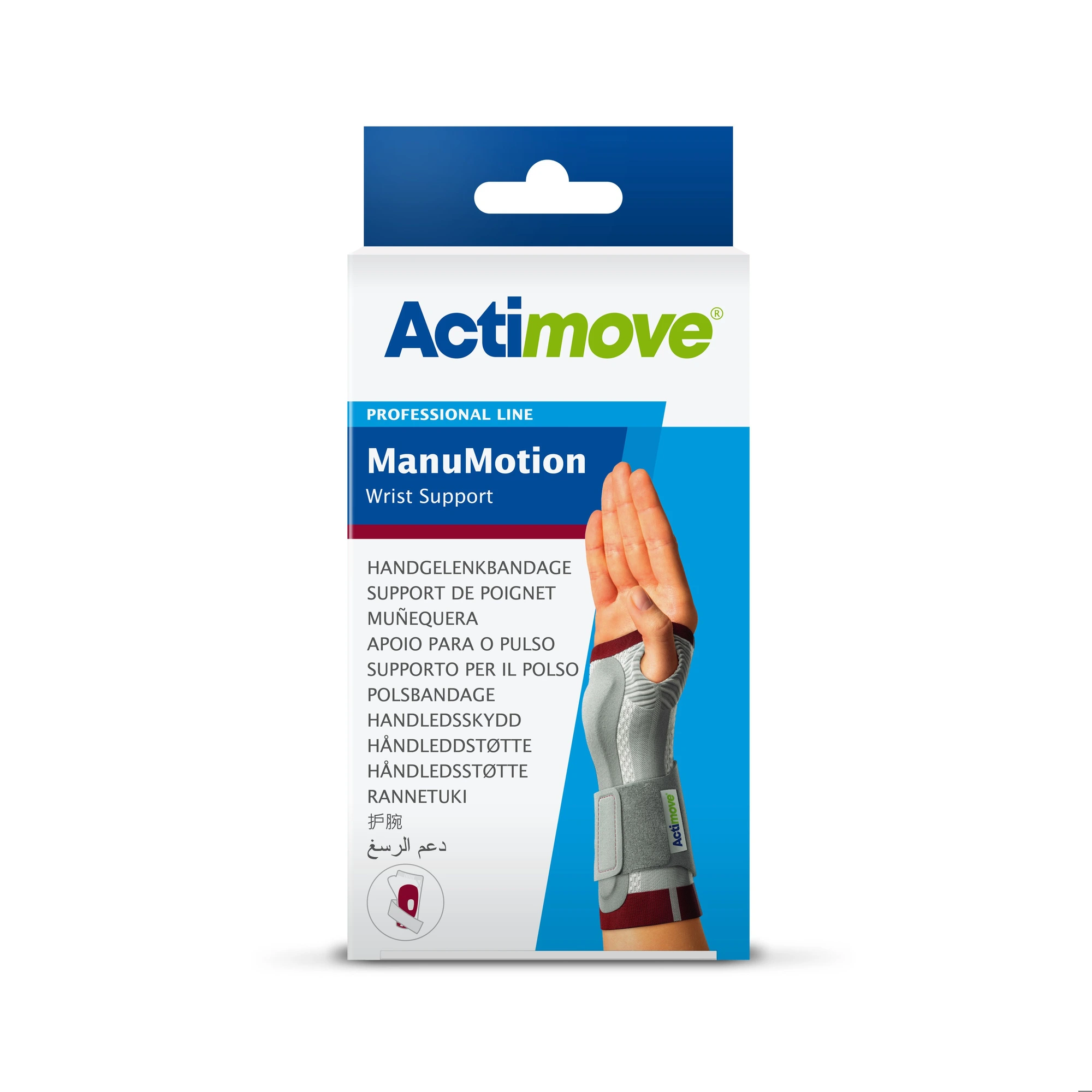 Actimove ManuMotion håndleddstøtte høyre M 1 stk