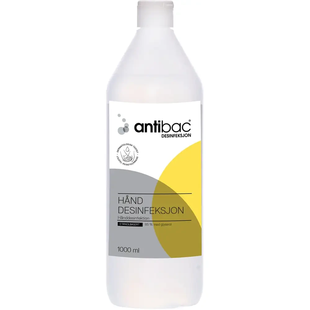 Antibac 85% hånddesinfeksjon 1000 ml