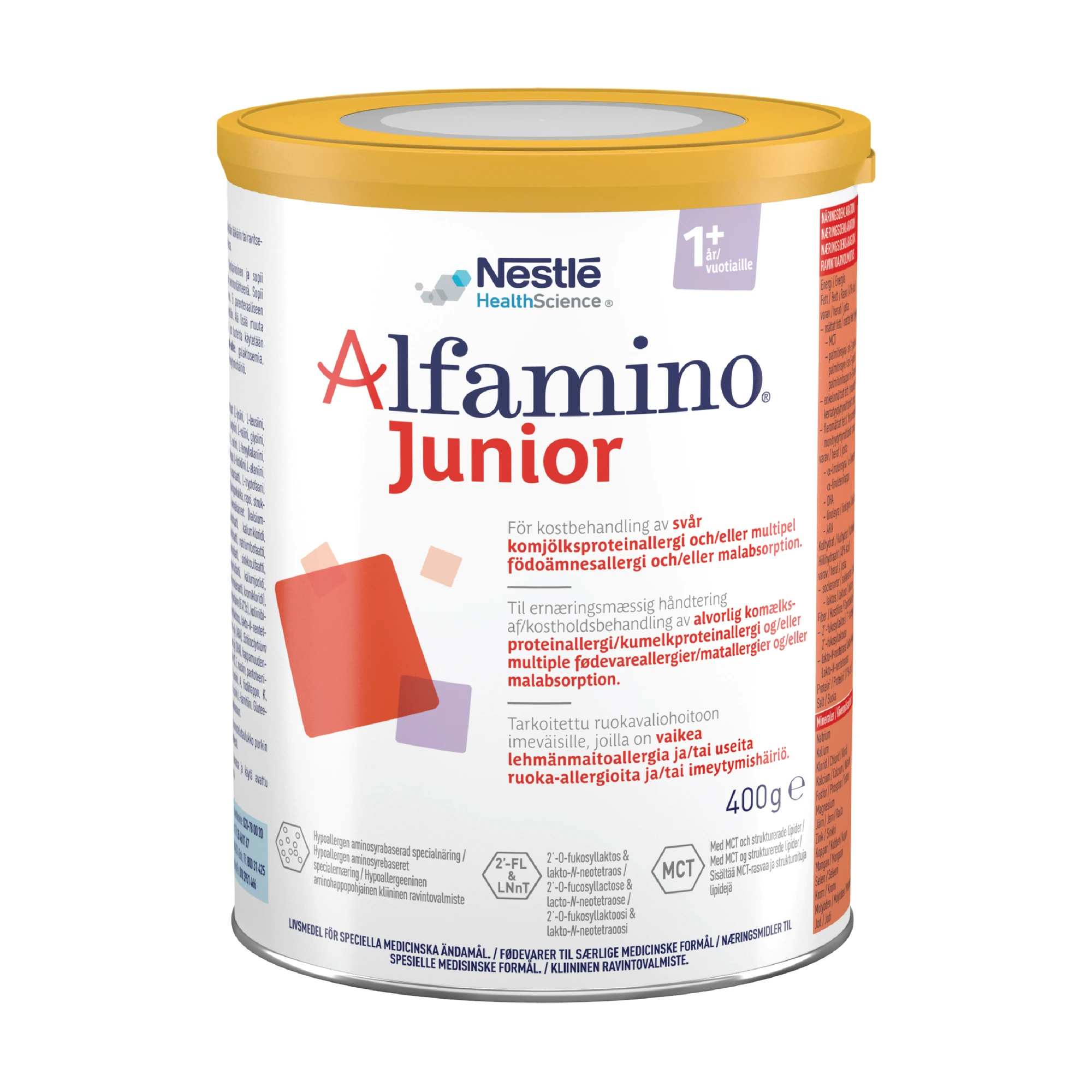 Alfamino Junior spesialnæring pulver 400 g