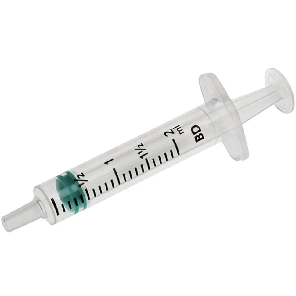 BD Emerald sprøyte 2ml luer sentrert 100 stk