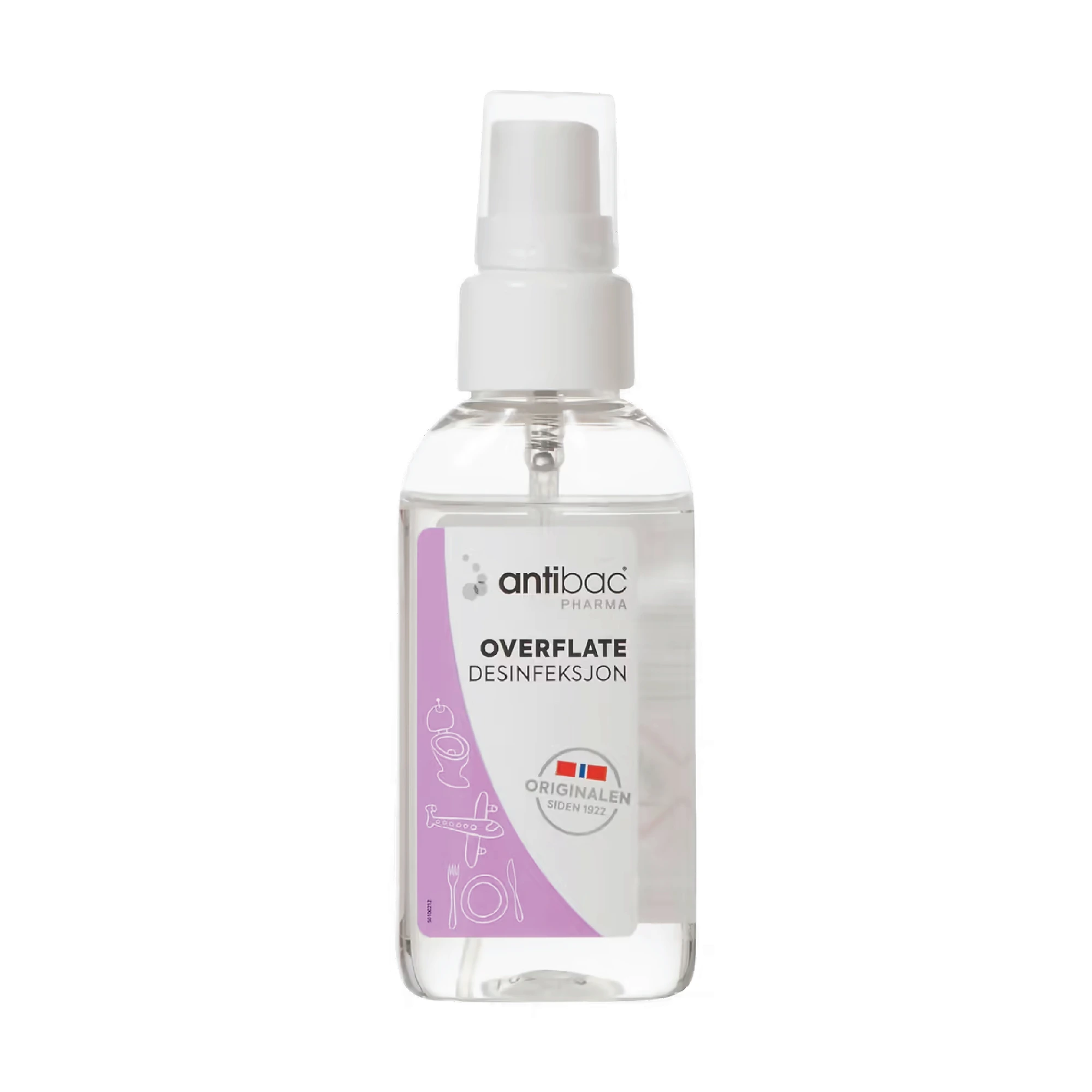 Antibac overflatedesinfeksjon spray 50 ml