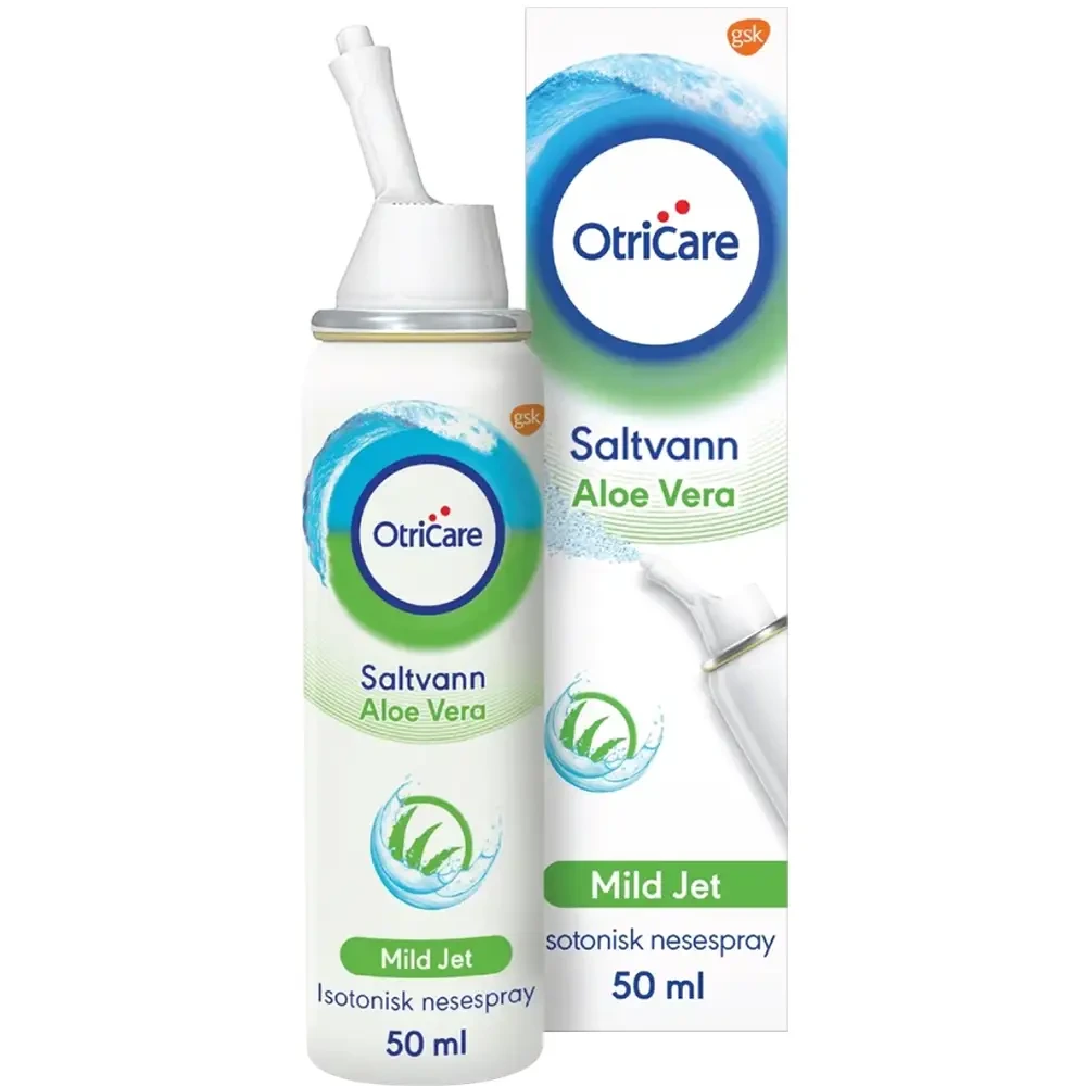 OtriCare saltvann nesespray med aloe vera 50 ml