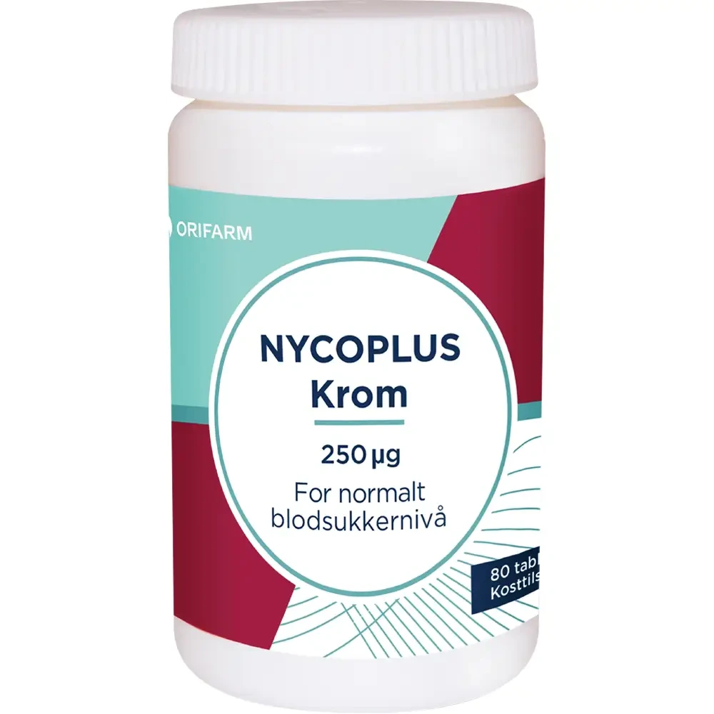 Nycoplus krom tab 250 mikrog