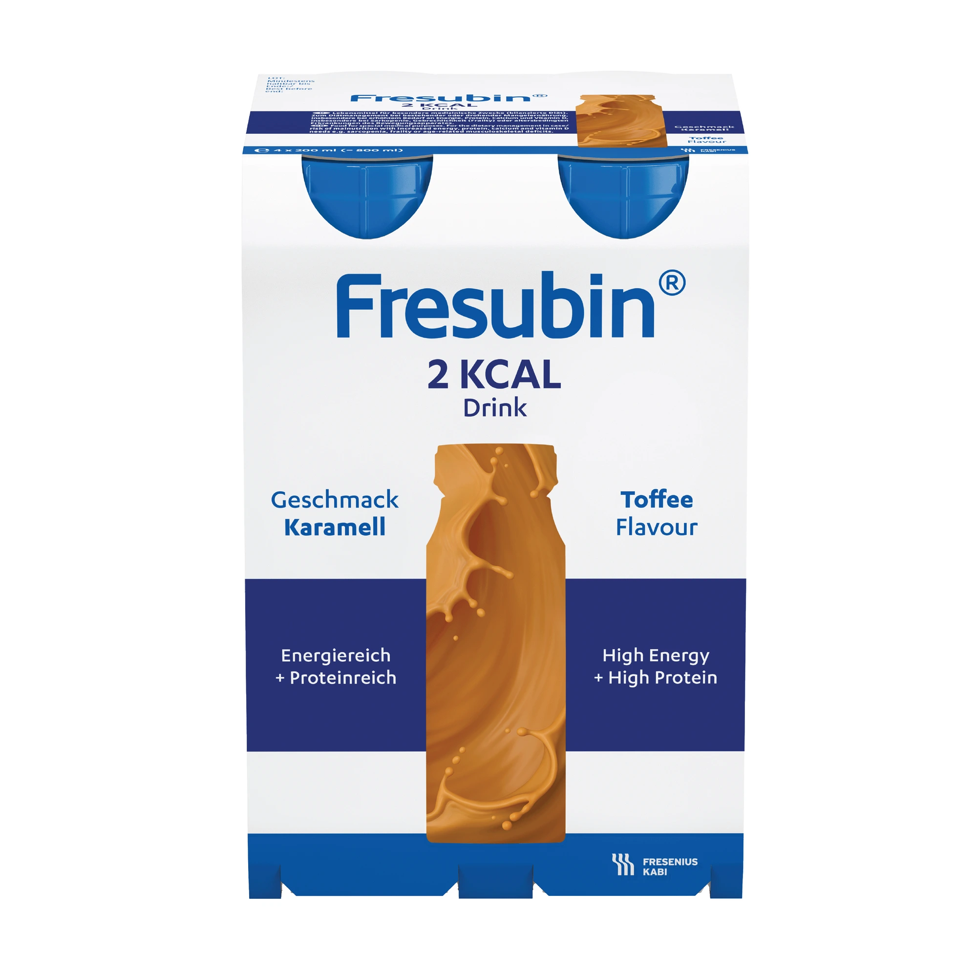 Fresubin 2 kcal Drink næringsdrikk karamell 4x200 ml