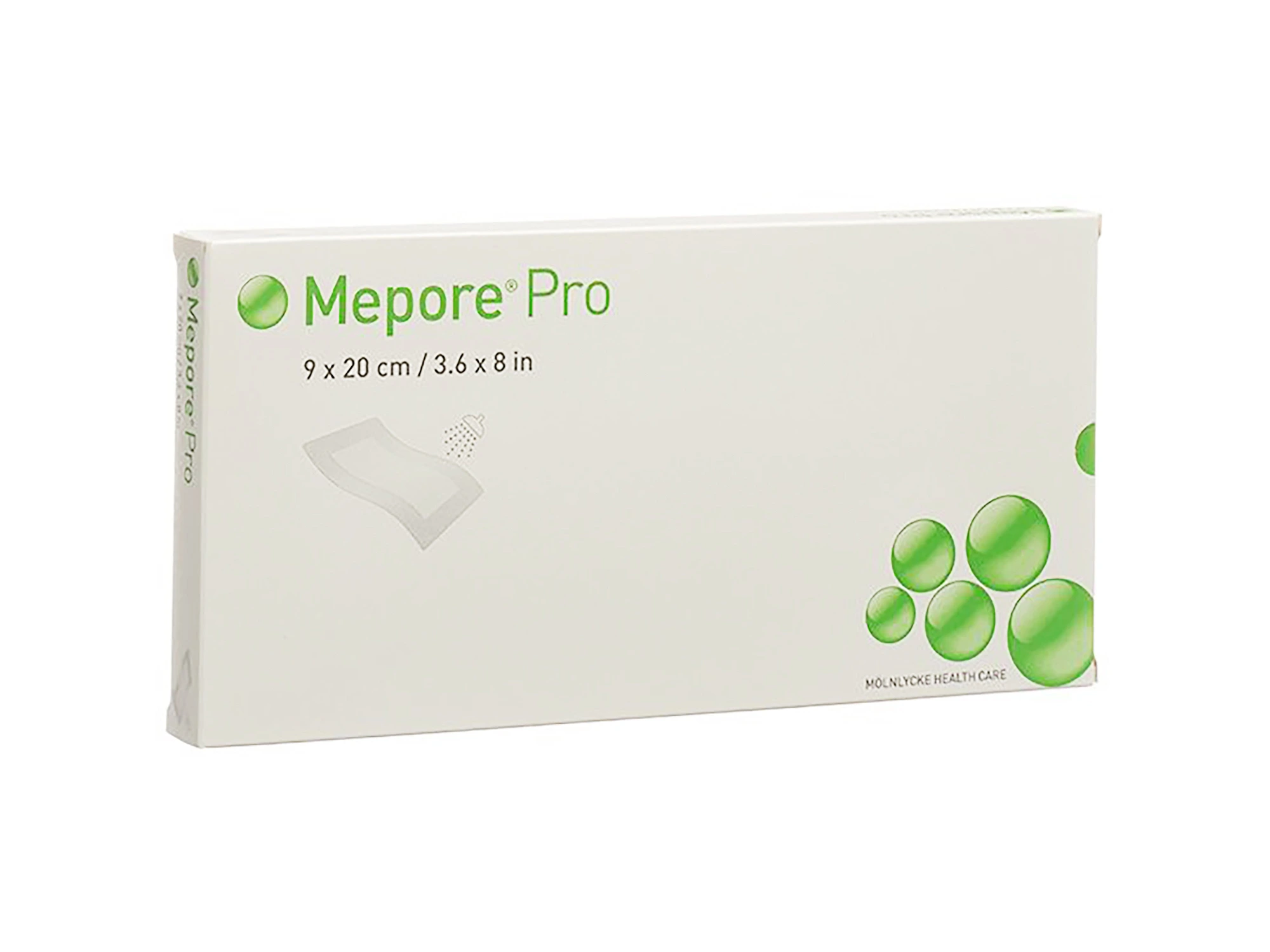 Mepore Pro dusjtett bandasje 9x20cm 10 stk