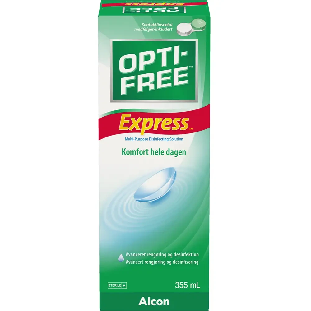 Opti-Free Express alt-i-ett-væske 355 ml