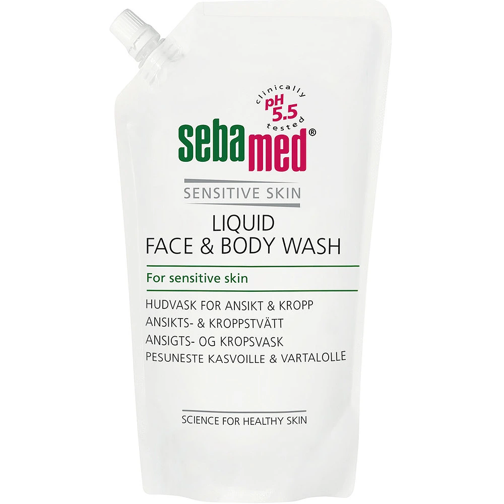 Sebamed Liquid Face & Body Wash hudvask refill 1000 ml