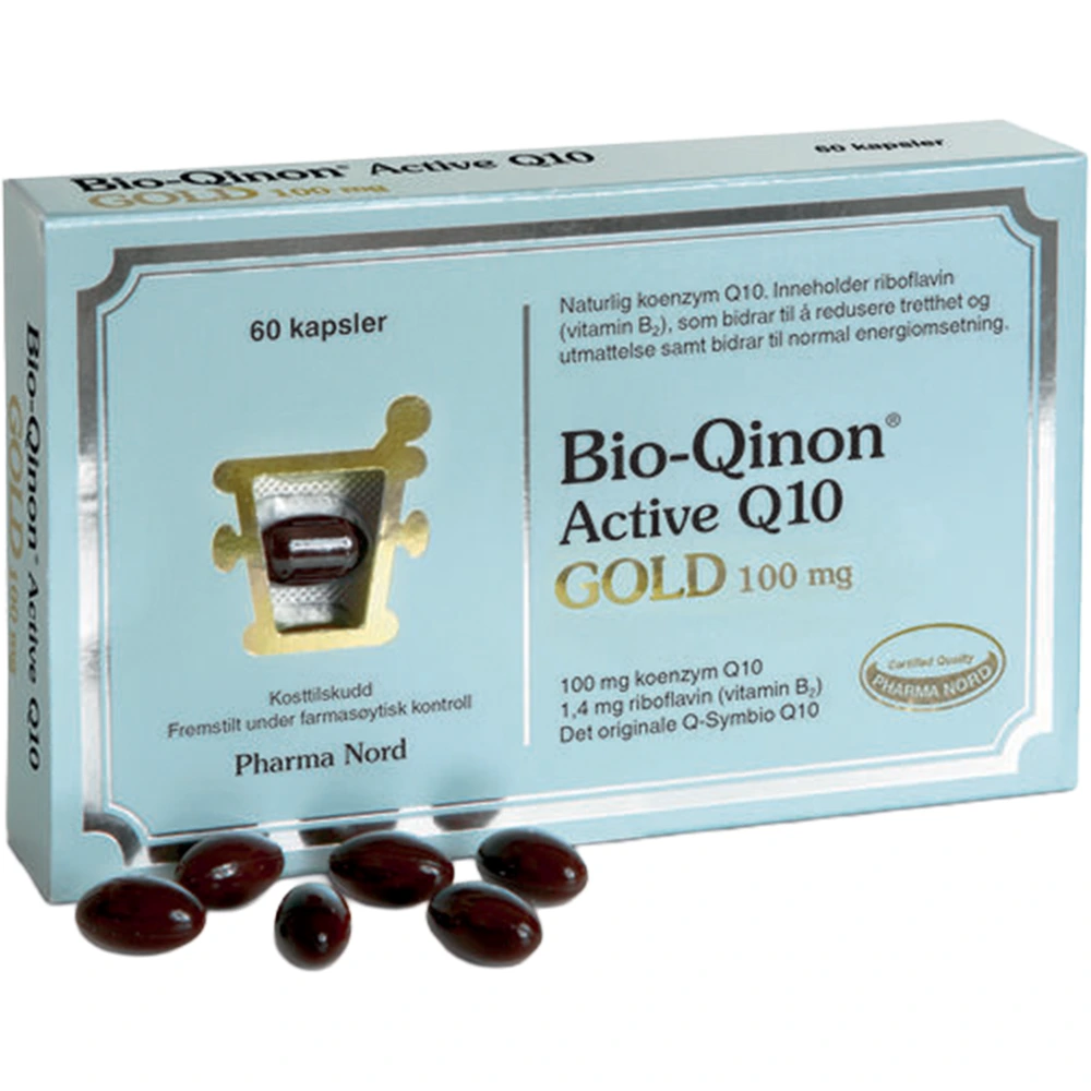 Bio-qinon Q10 gold kaps 100 mg