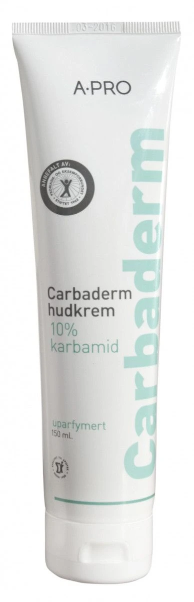 Carbaderm hudkrem 10% karbamid uten parfyme 150 ml