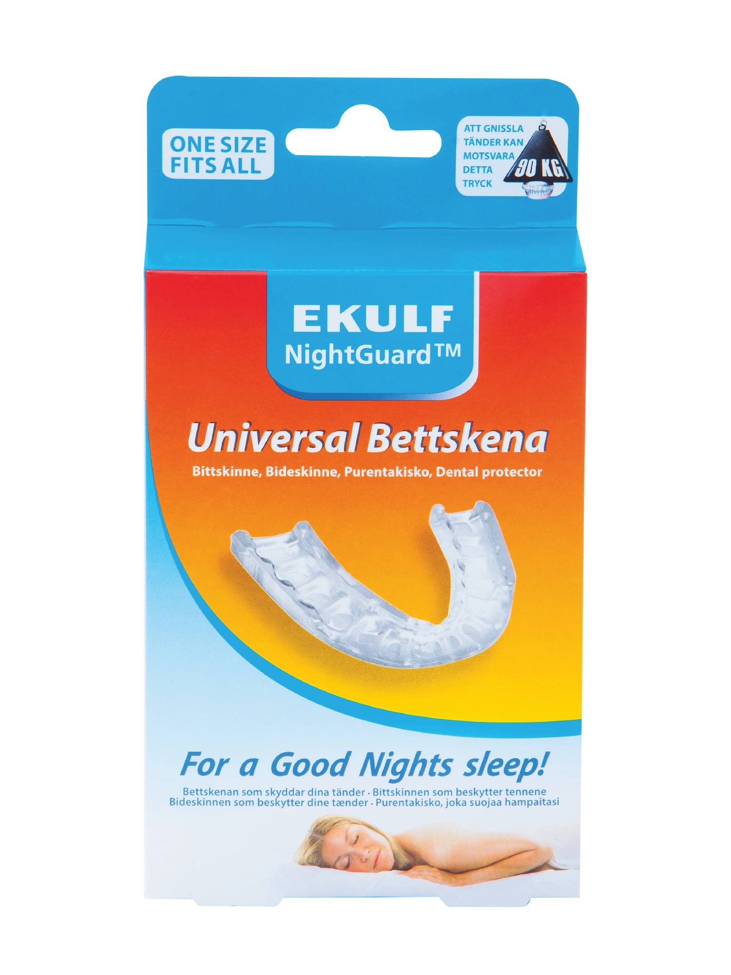 Ekulf Nightguard biteskinne 1 stk