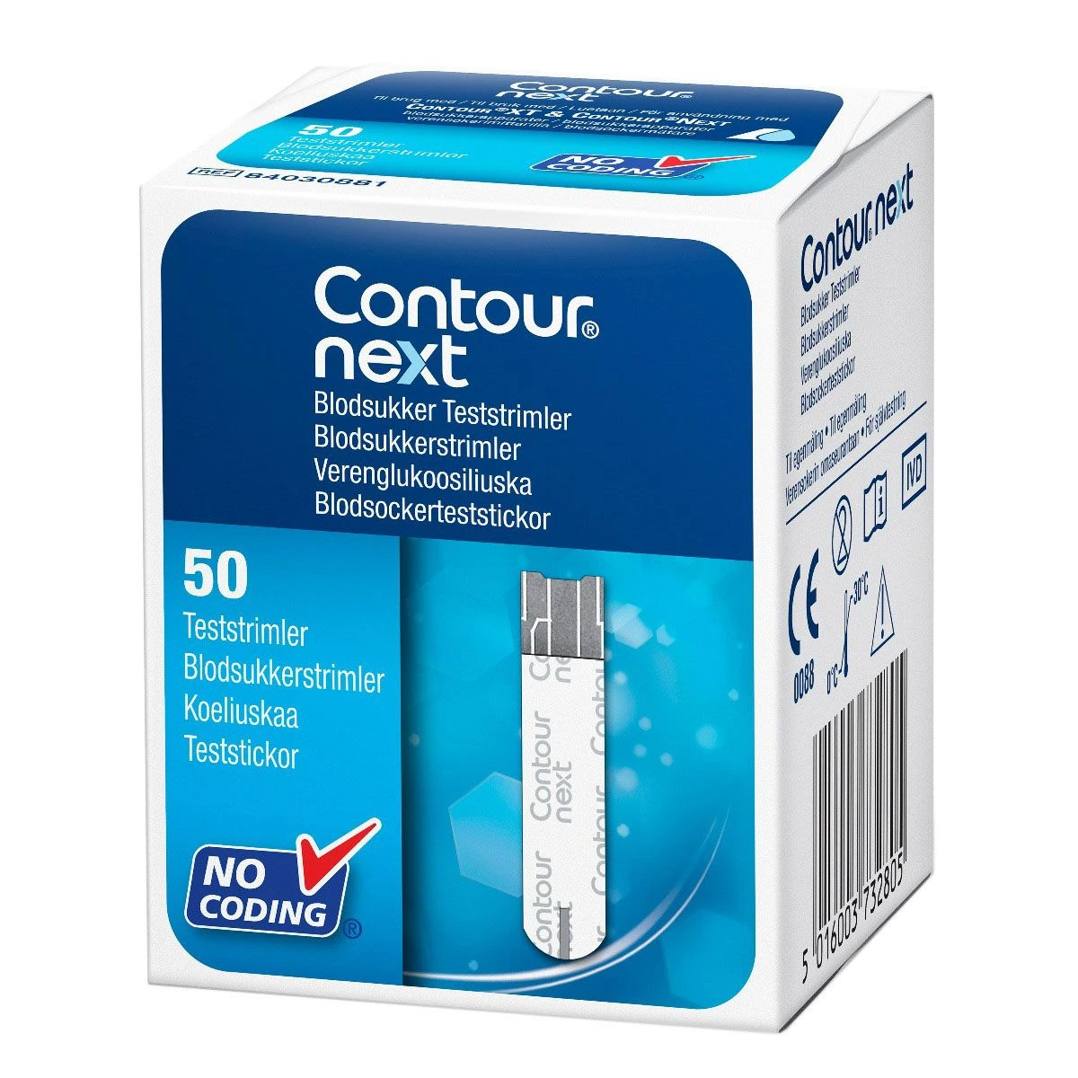 Contour Next blodsukkerstrimler 50 stk