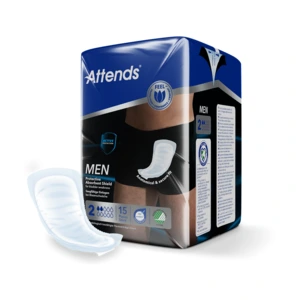 Attends Men Protective Absorbent Shield 2 innlegg 15 stk