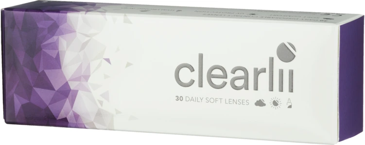 Clearlii Daily Soft endagslinser -3.25 styrke 30 stk