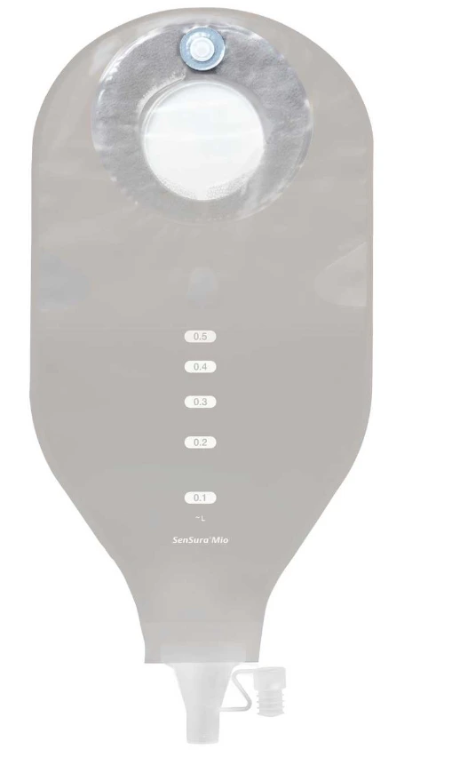 Coloplast SenSura Mio 2-delt Click Higt Output,stomipose for mye stomiinnhold, 18610, Ringkobling 40 mm, Klar pose, 10 stk