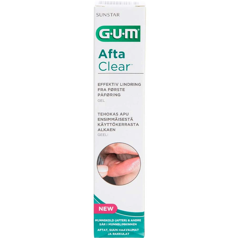 Gum Afta Clear gel 10 ml