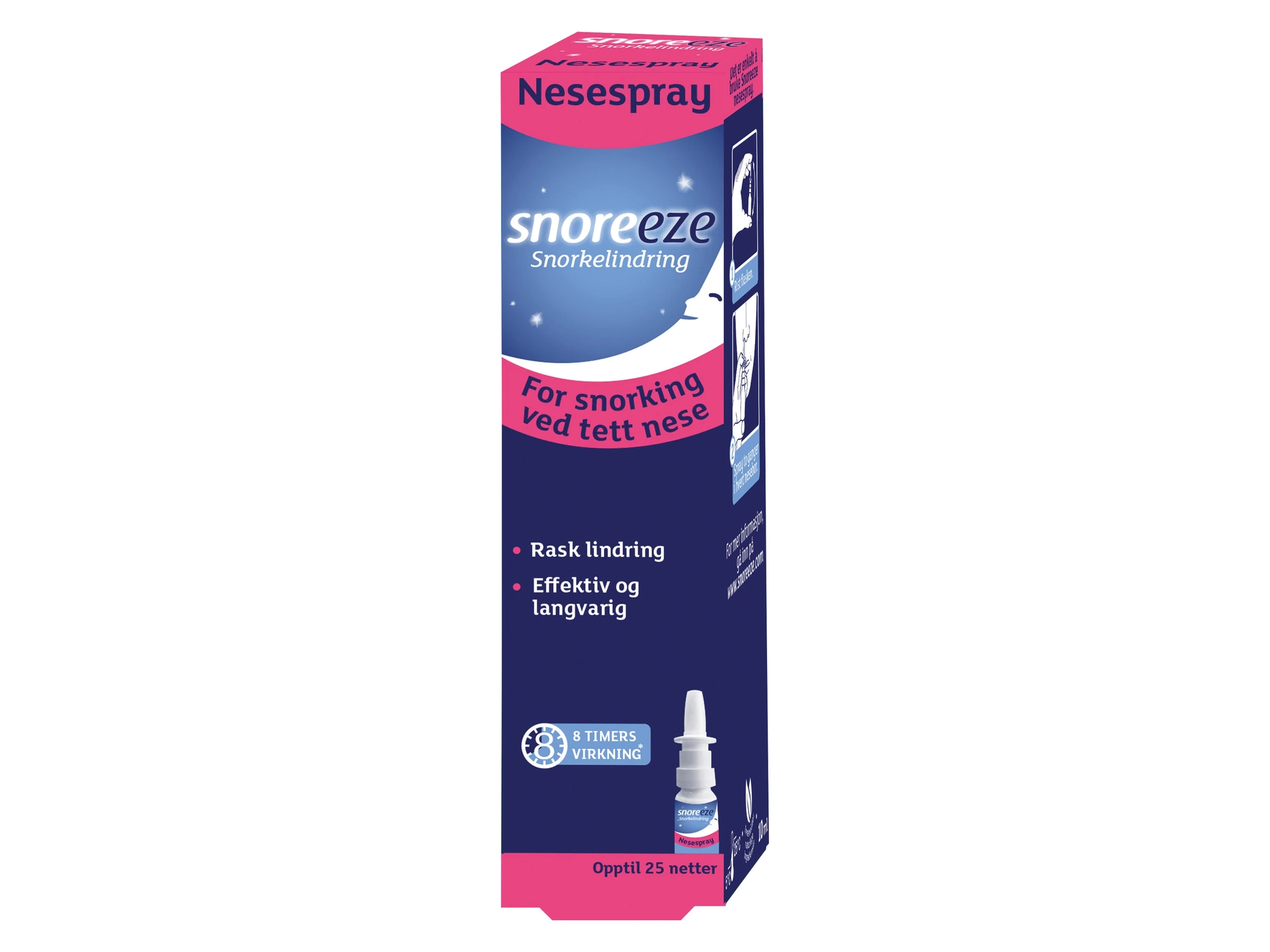 Snoreeze snorkelindring nesespray 10 ml