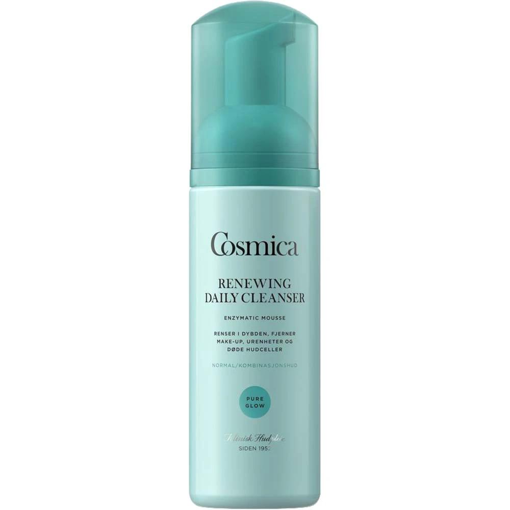 Cosmica Face Pure Glow Renewing Daily rensemousse 150 ml