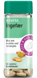 Gevita ingefær tab 300 mg