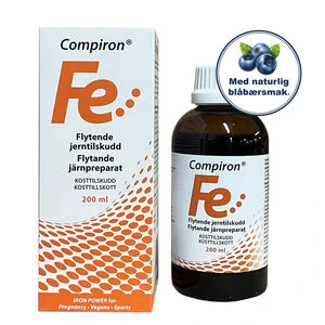 Compiron III-verdig jerntilskudd mikst oppl 5 mg/ml
